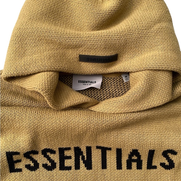 Amber Essentials Fear of God Knit Pullover Hoodie - Picture 5 of 5